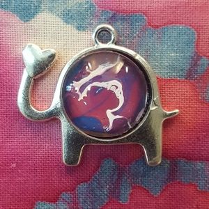 Handmade Love Elephant Pendant Necklace